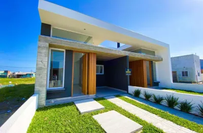 Casa com 2 quartos à venda na rua flávio scheffer, 1149, guarani, capão da canoa, 83 m2 por r$ 520.000