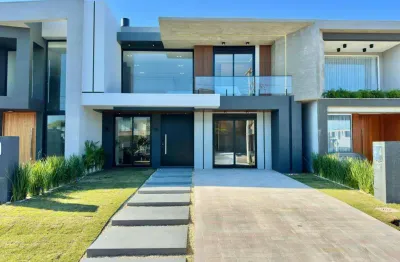 Casa em condomínio fechado com 4 quartos à venda na rua camisas, 100, xangri-lá, capão da canoa, 220 m2 por r$ 2.590.000