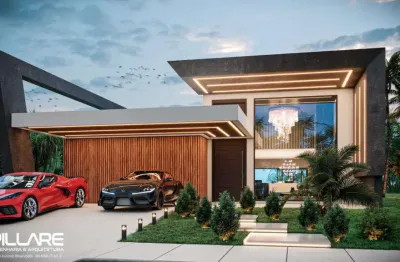 Casa em condomínio fechado com 4 quartos à venda na estrada do mar, centro, capão da canoa por r$ 3.950.000