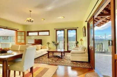 Casa com 3 dormitórios à venda, 344 m² por r$ 1.500.000,00 - golfe - teresópolis/rj