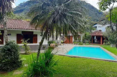 Casa com 5 dormitórios à venda, 408 m² por r$ 1.600.000,00 - granja guarani - teresópolis/rj