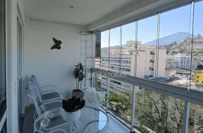 Apartamento com 2 dormitórios à venda, 103 m² por r$ 550.000,00 - várzea - teresópolis/rj