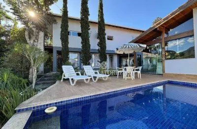 Casa com 4 dormitórios à venda, 500 m² por r$ 2.480.000,00 - golfe - teresópolis/rj
