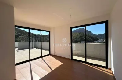 Cobertura com 2 quartos à venda, 146 m² por r$ 890.000 - várzea - teresópolis/rj