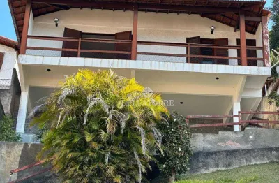 Casa ampla, fora de condominio, à venda, 160 m² por r$ 550.000 - tijuca - teresópolis/rj