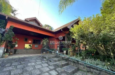 Casa principal com 5 quartos à venda, 311 m² por r$ 1.800.000 - albuquerque - teresópolis/rj