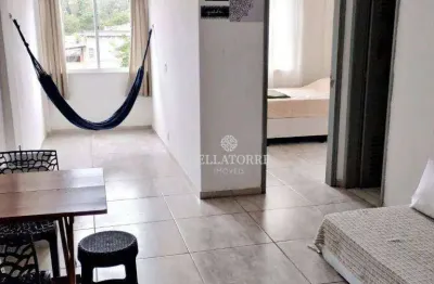 Apartamento mobiliado com 1 quarto à venda, 40 m² por r$ 220.000 - várzea - teresópolis/rj