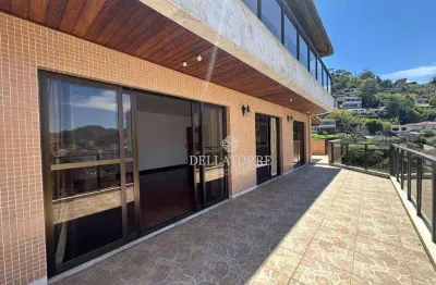 Cobertura com 4 quartos à venda, 238 m² por r$ 1.900.000 - agriões - teresópolis/rj