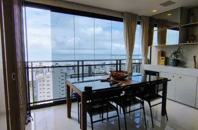 Apartamento alto padrão em tambaú porteira fechada e vista privilegiada e definitiva para o mar