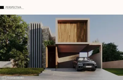 Casa com 3 suítes sendo uma master + closet em condomínio fechado - 268m²