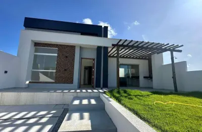 Casa em condomínio fechado com energia solar em marechal deodoro - 100m²