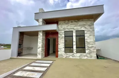 Casa em condomínio fechado com 3 dormitórios sendo 1 suíte em marechal deodoro - 100m²