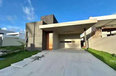 Casa com 3 suítes em condomínio fechado em marechal deodoro - 360m²