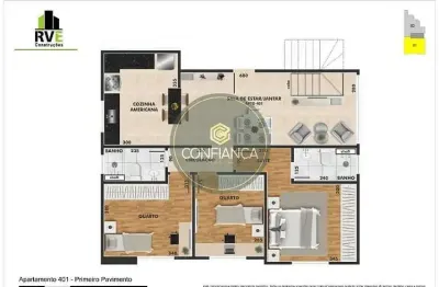 Apartamento com 3 quartos à venda no Buritis, Belo Horizonte 