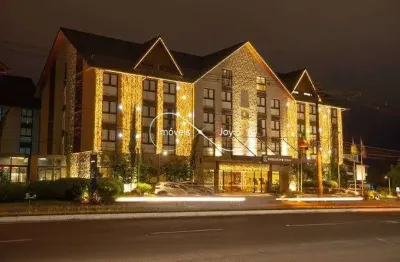 Apartamento com 1 quarto à venda na avenida das hortênsias, 4079, dutra, gramado por r$ 97.000