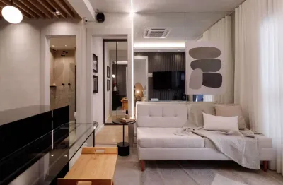 Lindo apartamento de 2 quartos, com varanda, vaga e lazer completo em olaria - rj