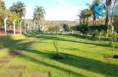 Chácara em uberlândia - mg com 3.500 m² na represa de miranda;