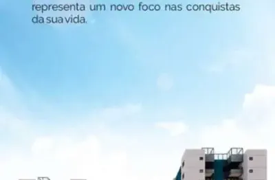 Apartamento novo, 56,90 m², 2 quartos sendo 1 suíte, varanda, elevador e lazer completo, rooftop com vista panorâmica e garagens cobertas.