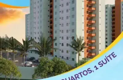 Apartamento novo, 56,90 m², 2 quartos, sacada, sala em 2 ambientes, cozinha, área de serviço, infra-estrutura para ar-condicionado, 2 elevadores