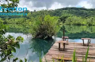 Rancho - área 48.400m2 - ótima oportunidade - moradia, lazer, pescaria e pequenas atividades rurais - capim branco ii valor r$1.350.000,00