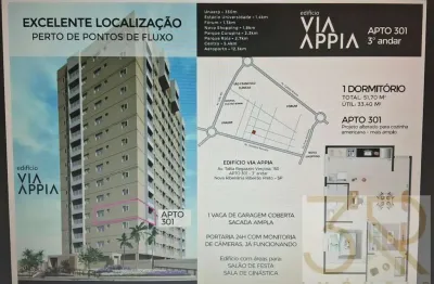 Apartamento com 1 quarto à venda na avenida talita regazzini verçosa, ribeirânia, ribeirão preto, 33 m2 por r$ 380.000