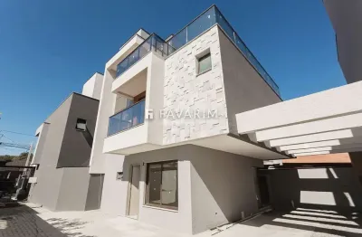 Casa em condomínio fechado com 3 quartos à venda na rua frei fabiano de cristo, jardim das américas, curitiba, 208 m2 por r$ 1.350.000