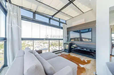 Cobertura com 1 quarto à venda na rua padre giacomo cusmano, campina do siqueira, curitiba, 94 m2 por r$ 1.200.000