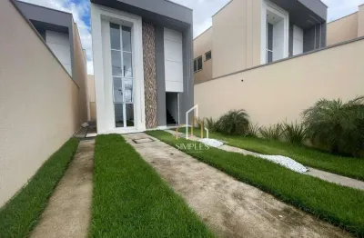 Casa duplex com 3 suítes, 94 m² por r$ 399.000 - coaçu - eusébio/ce