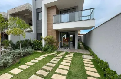 Casa com 4 dormitórios à venda, 131 m² por r$ 705.000,00 - centro - eusébio/ce