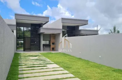 Ateção ultima unidade dessa casa exclusiva ! casa com 4 suítes  à venda, 137 m² por r$ 580.000 - eusébio - eusébio/ce