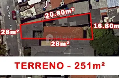 Terreno à venda de 251m² por 480 mil - penha de frança, são paulo, sp