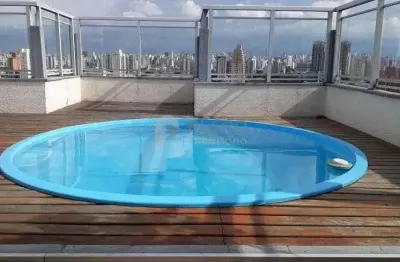 Cobertura / penthouse para venda e locação, vila baruel, são paulo, sp