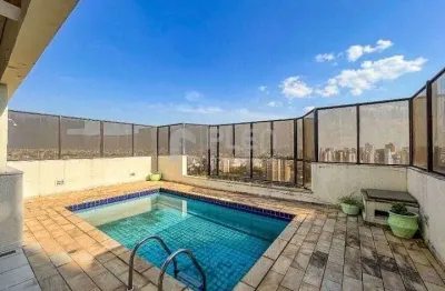Cobertura triplex com  piscina , 4 quartos, 3 suites, 3 vagas de garagem em 331m²