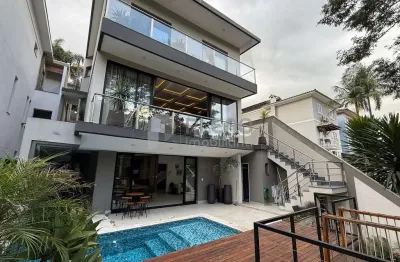 Casa em condomínio fechado com 4 quartos à venda na Rua Maestro Otto Wey, 61, Jardim Itatinga, São Paulo