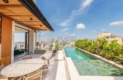 Cobertura para venda em jardim paulista com 4 quartos, sendo 4 suítes, 408m²