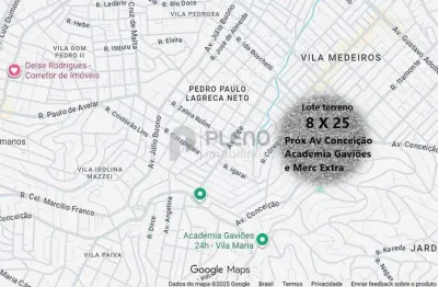 Terreno à venda na Rua São Leotélio, 542, Vila Medeiros, São Paulo