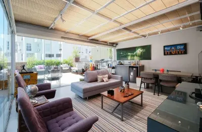 Cobertura na vila nova conceição com 2 suítes e 2 vagas à venda, são paulo, sp