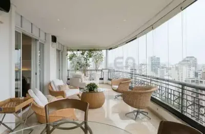 Cobertura na vila nova conceição com 4 suítes e 8 vagas com 650m2 à venda, são paulo, sp