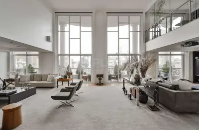 Apartamento duplex no jardim américa com 650m², 4 suítes e 6 vagas à venda, são paulo, sp