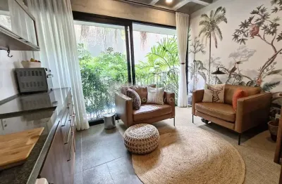 Apartamento no brooklin paulista com 46m², 1 quarto à venda, são paulo, sp