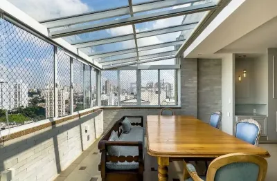 Cobertura em perdizes com 208m², 3 quartos e 2 vagas à venda, são paulo, sp
