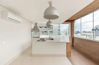 Cobertura duplex no brooklin de 264m² com 4 quartos e 2 vagas à venda, são paulo, sp