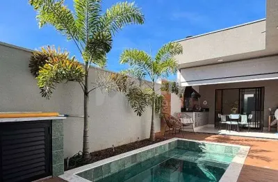 Casa térrea com 3 suítes e piscina à venda no Condomínio Park Gran Reserve, Indaiatuba/SP – R$ 1.49