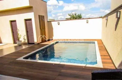 Casa à venda em condomínio em paulínia,sobrado,3 suítes,lavabo, escritório, living 2 ambientes com pé direito alto, sancas, área gourmet, 4 vagas