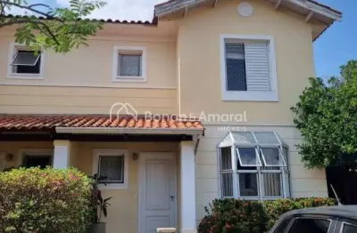Sobrado com 3 quartos no condomínio accanto due, mansões santo antonio, campinas
