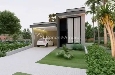 Casa térrea nova à venda no condomínio terras da estância, vila monte alegre, paulínia.