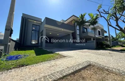 Casa térrea nova à venda no condomínio terras da estância - vila monte alegre - paulínia.