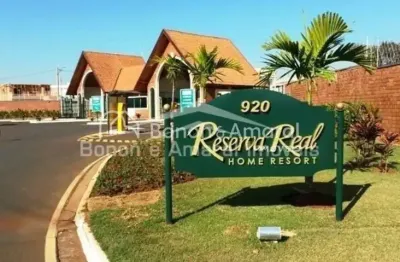 Terreno residencial a venda no condomínio reserva real - paulínia