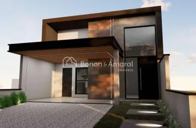 Casa térrea nova à venda no condomínio terras da estância, paulínia.