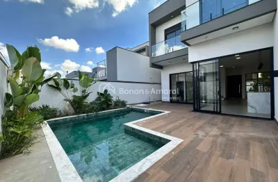 Sobrado moderno à venda no condomínio residencial club portinari em paulínia